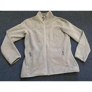 Jacket Women's Size Large Gray Full Zip by West Marine